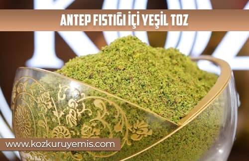 Antep Fıstığı İçi Yeşil Toz