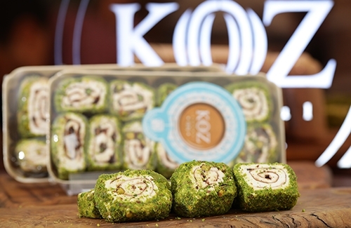 Çikolatalı Fıstıklı Sarma Lokum 240gr