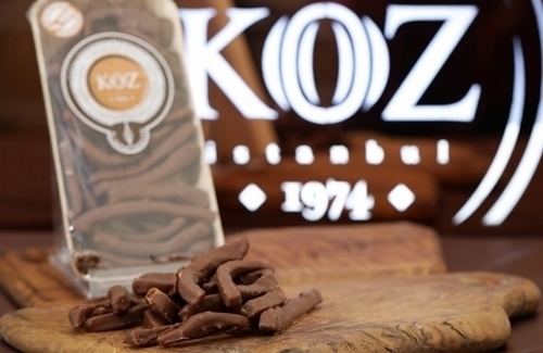 El Yapımı Sütlü Çikolata Kaplı Şerit Portakal 165gr