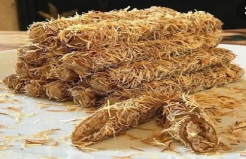 Kadayıflı Ballı Fındık Ezmeli Dut Pestil 370gr(+,-20gr)