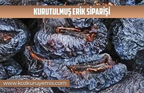 Kurutulmuş Erik Siparişi
