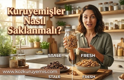 Kuruyemişler Nasıl Saklanmalı