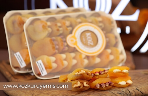 Kuruyemişli Sarı Kayısı Siparişi