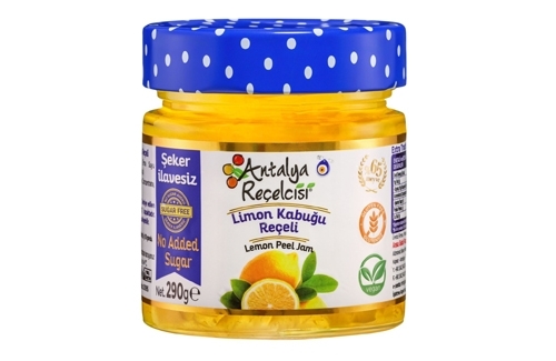 Limon Kabuğu Reçeli 290g Rafine Şeker İlavesiz