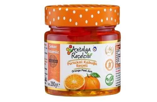 Portakal Kabuğu Reçeli 290g Rafine Şeker İlavesiz