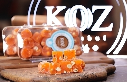 Portakallı Fındıklı Lokum 350Gr