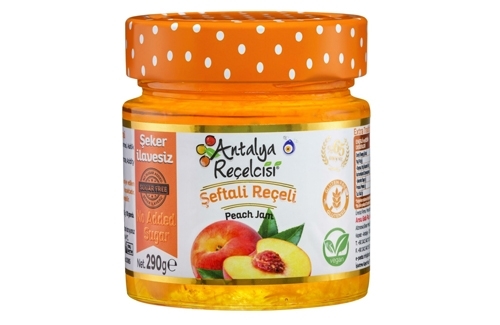 Şeftali Reçeli 290g Rafine Şeker İlavesiz
