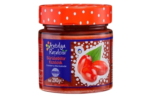 Sürülebilir Kızılcık Marmeladı 290 Gr