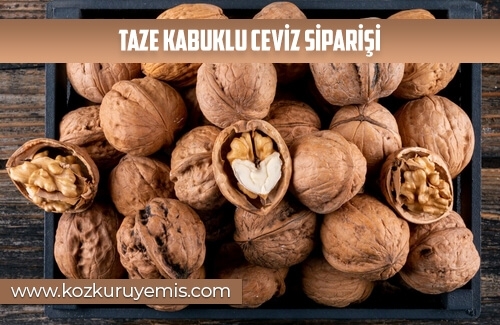 Taze Kabuklu Ceviz Siparişi
