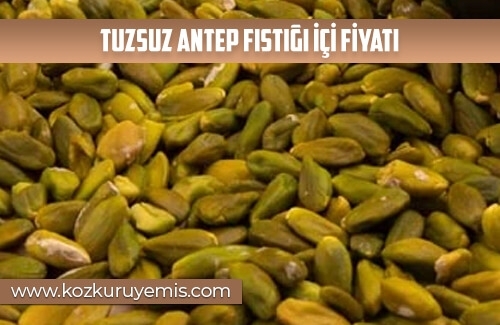 Tuzsuz Antep Fıstığı İçi Fiyatı