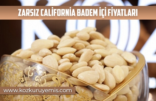 Zarsız California Badem İçi Fiyatları