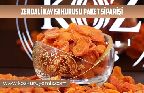 Zerdali Kayısı Kurusu Paket Siparişi